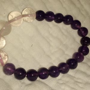 Stone beaded bracelet